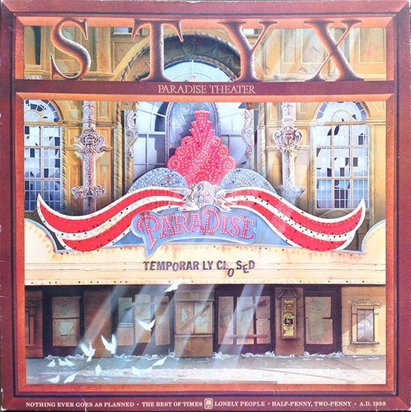 Styx - Paradise Theatre (LP, Album, Etch, Gat) - Image 2