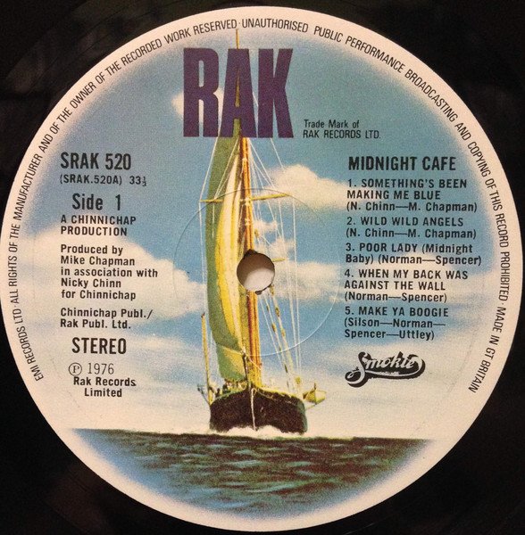 Smokie - Midnight Café (LP, Album) - Image 3
