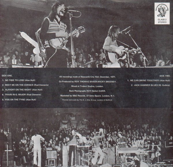 Lindisfarne - Lindisfarne Live (LP, Album) - Image 2