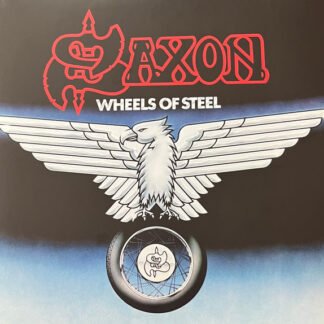 Saxon - Wheels Of Steel (LP, Album, RE, Red + LP, RE, Blu + RSD, Exp)