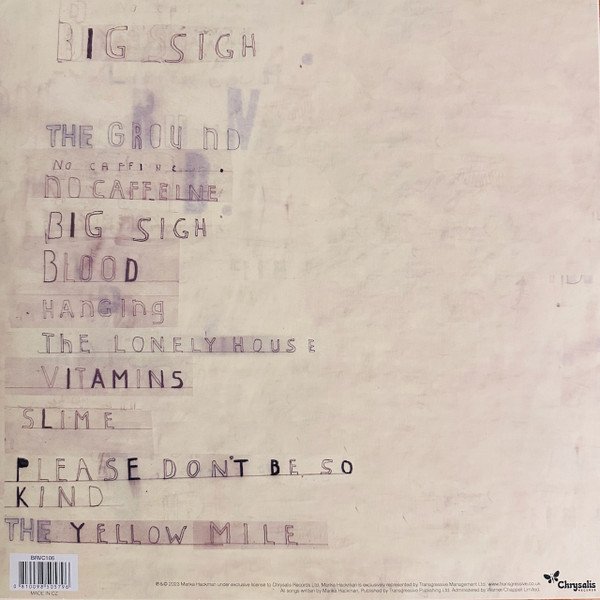 Marika Hackman - Big Sigh (LP, Album, Ltd, Gre) - Image 2
