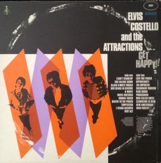 Elvis Costello & The Attractions - Get Happy!! (LP, Album) - Image 2