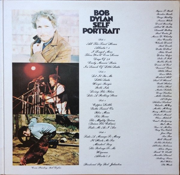 Bob Dylan - Self Portrait (2xLP, Album) - Image 3