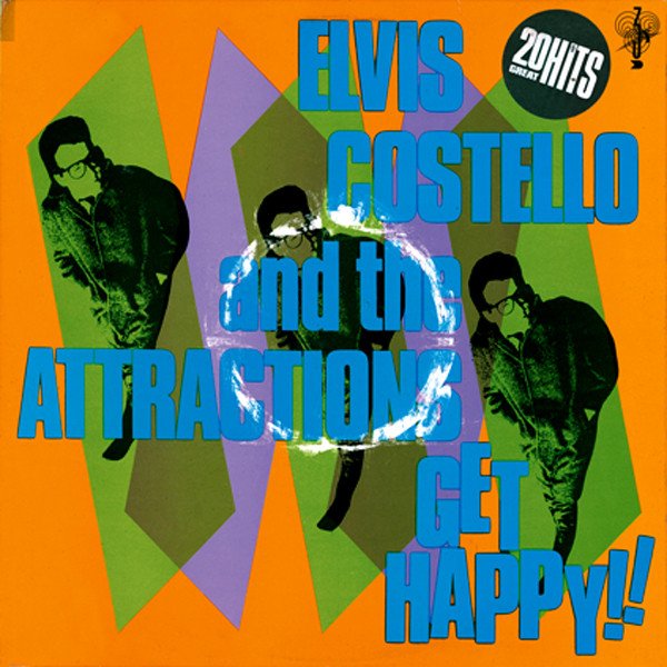 Elvis Costello & The Attractions - Get Happy!! (LP, Album)