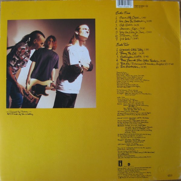 Primus - Sailing The Seas Of Cheese (LP, Album) - Image 2