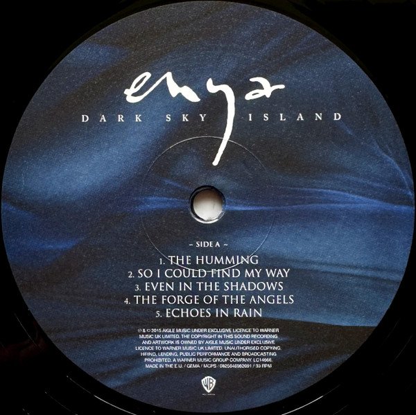 Enya - Dark Sky Island (LP, Album) - Image 3