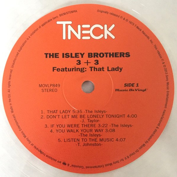The Isley Brothers - 3 + 3 (LP, Album, Ltd, Num, RE, RP, Cry) - Image 3
