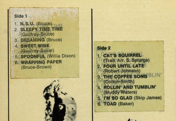 Cream (2) - Fresh Cream (LP, Album) - Image 2