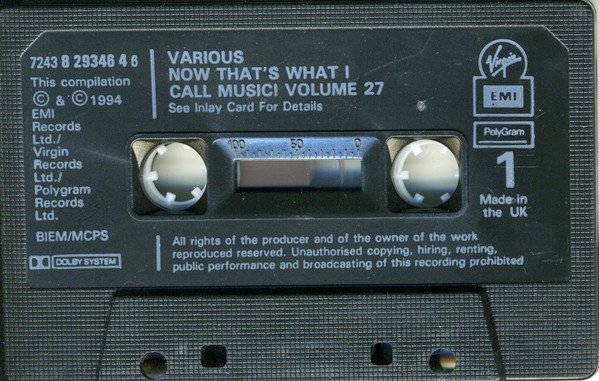 Various - Now That's What I Call Music! 27 (2xCass, Comp) - Image 2