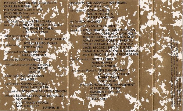 Simple Minds - Once Upon A Time (Cass, Album, Whi) - Image 3