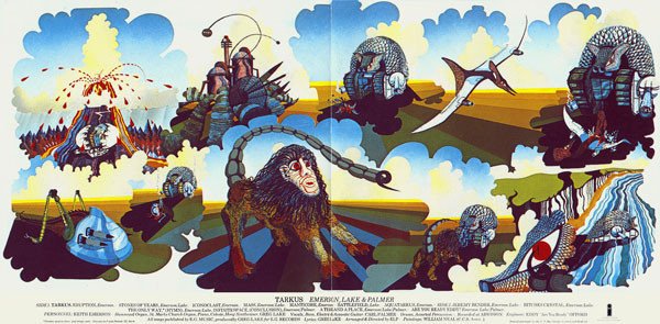 Emerson, Lake & Palmer - Tarkus (LP, Album, E.J) - Image 2