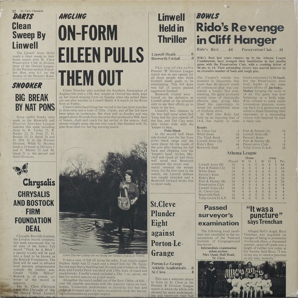 Jethro Tull - Thick As A Brick (LP, Album, RE, Gat) - Image 2