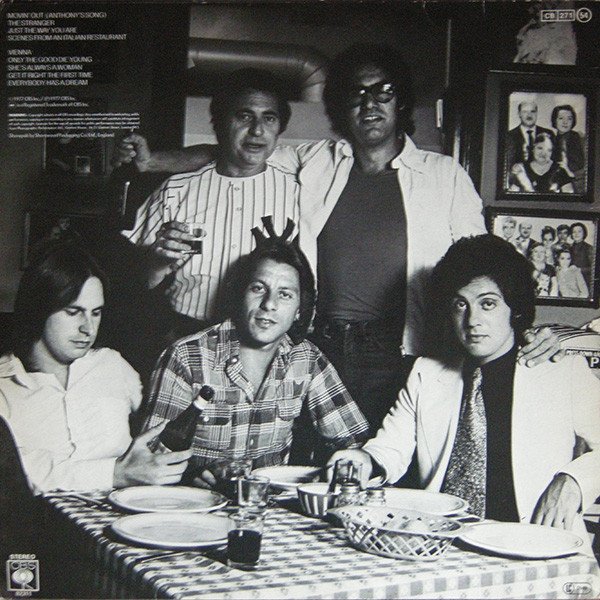 Billy Joel - The Stranger (LP, Album) - Image 2