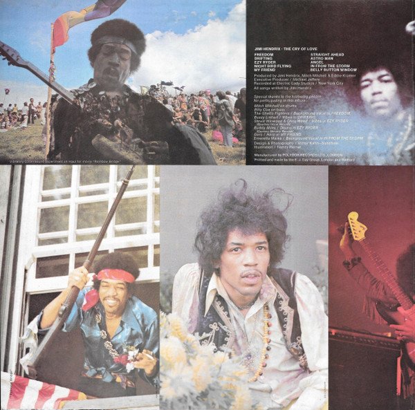 Jimi Hendrix - The Cry Of Love (LP, Album, Gat) - Image 2