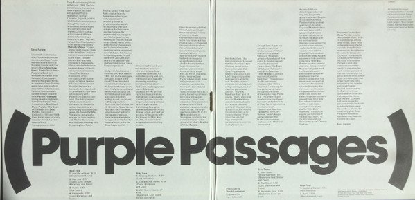 Deep Purple - Purple Passages (2xLP, Comp) - Image 3