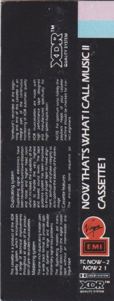 Various - Now That's What I Call Music II (2xCass, Comp) - Image 2