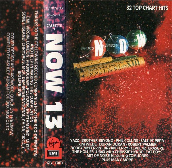 Various - Now That's What I Call Music XIII / Now 13 (2xCass, Comp, Bla)