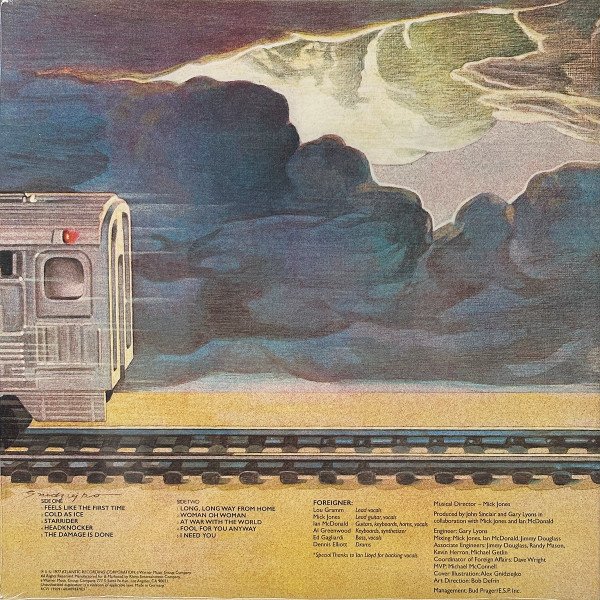 Foreigner - Foreigner (LP, Album, Ltd, RE, Cry) - Image 2