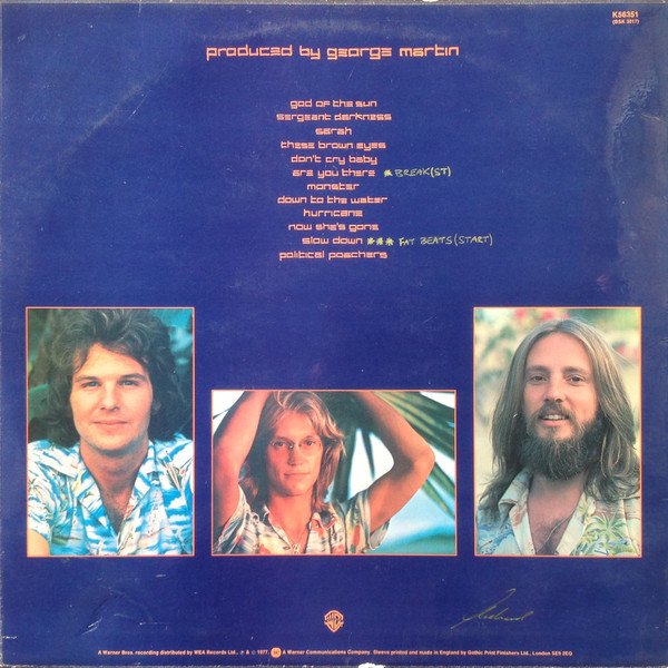 America (2) - Harbor (LP, Album) - Image 2