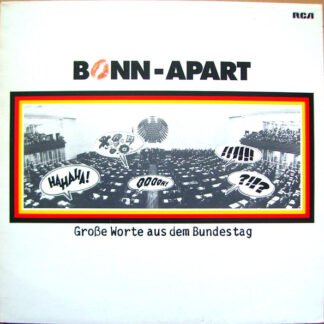 Various - Bonn-Apart (Große Worte Aus Dem Bundestag) (LP, Album)