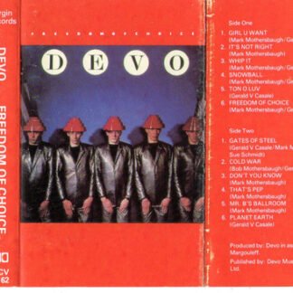 Devo - Freedom Of Choice (Cass, Album)