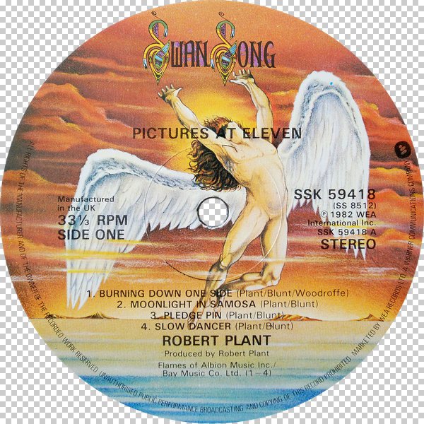 Robert Plant - Pictures At Eleven (LP, Album) - Image 3
