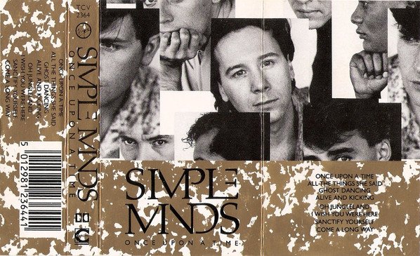 Simple Minds - Once Upon A Time (Cass, Album, Whi) - Image 2
