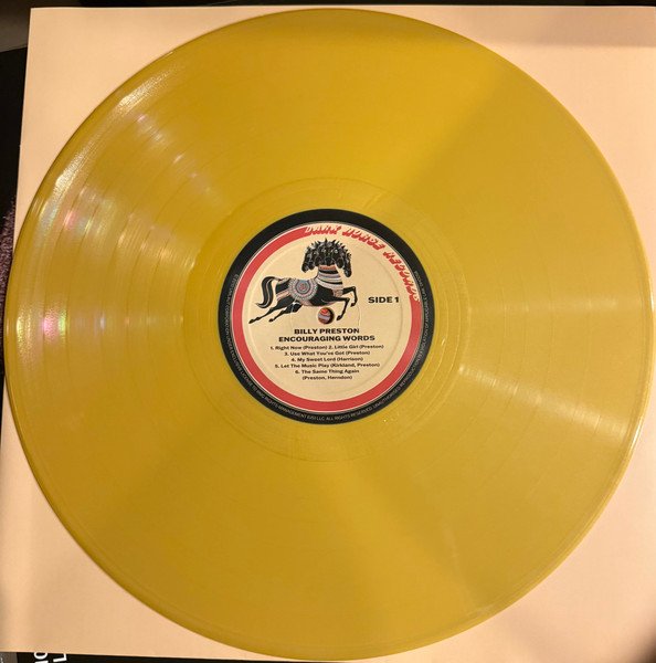 Billy Preston - Encouraging Words (LP, RE, Gol) - Image 3