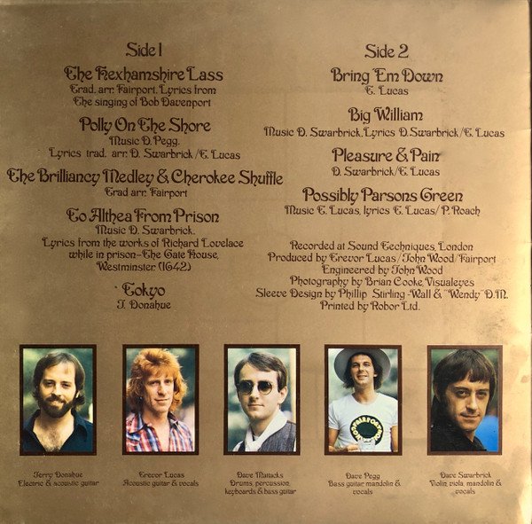 Fairport Convention - Nine (LP, Album, Pin) - Image 3