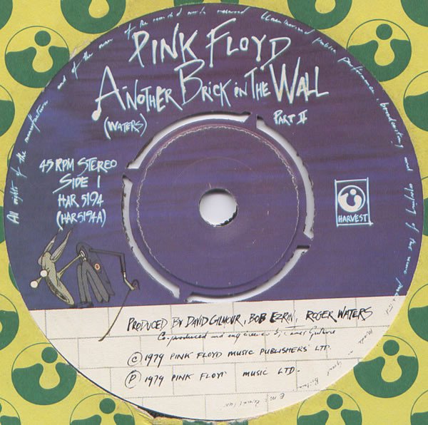 Pink Floyd - Another Brick In The Wall (Part II) (7", Single, Pus) - Image 3
