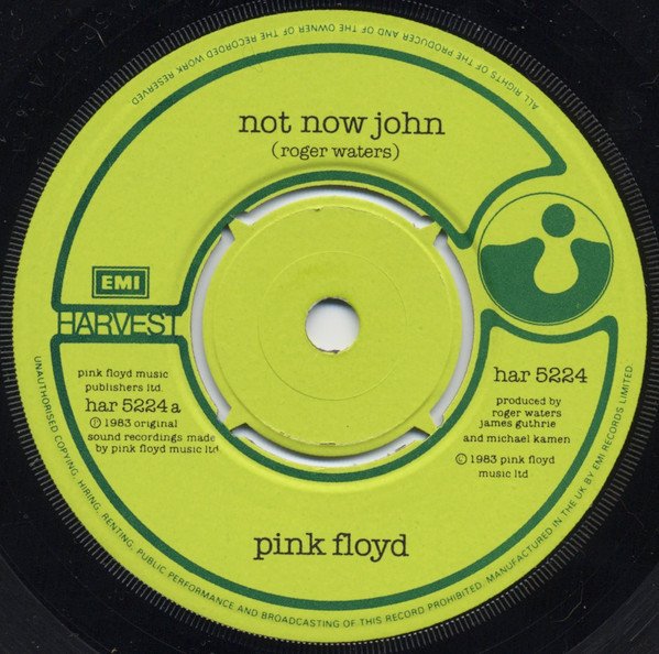 Pink Floyd - Not Now John (7", Single, Pus) - Image 3