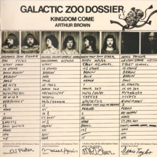 Arthur Brown's Kingdom Come - Galactic Zoo Dossier (CD, RE, RM)