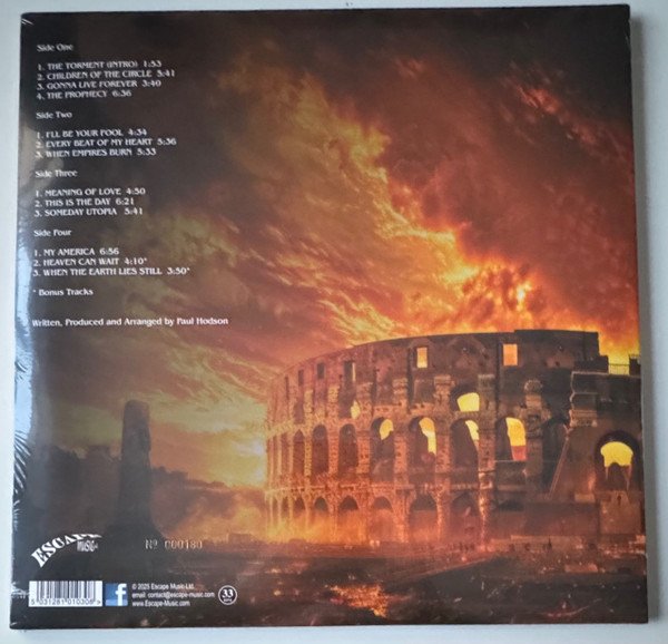 Bob Catley - When Empires Burn (2xLP, Ltd, Num, Yel) - Image 2