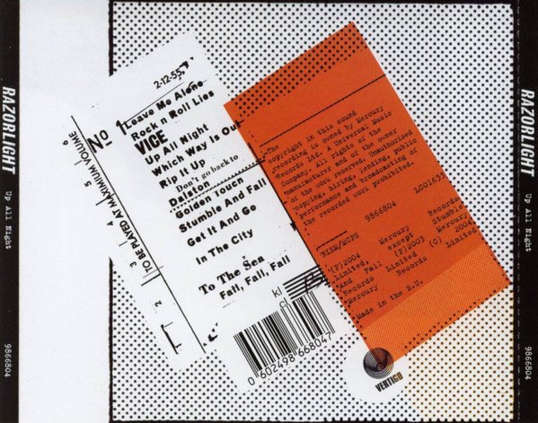 Razorlight - Up All Night (CD, Album) - Image 2