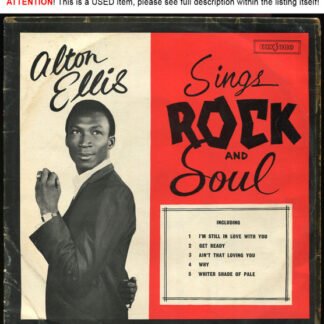 Alton Ellis - Sings Rock And Soul (LP, Album)
