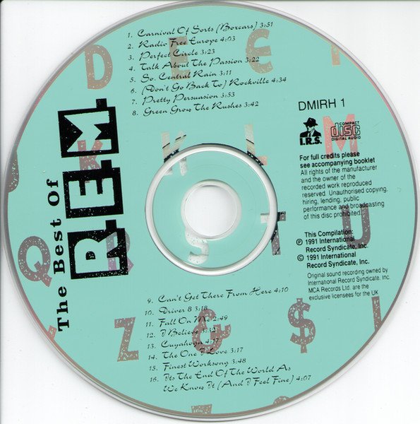 R.E.M. - The Best Of R.E.M. (CD, Comp) - Image 2