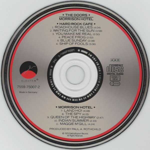 The Doors - Morrison Hotel (CD, Album, RE, RM) - Image 3