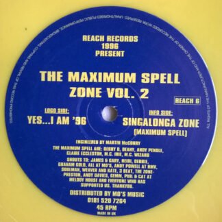 The Maximum Spell* - Zone Vol. 2 (12", Yel)