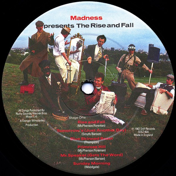 Madness - The Rise & Fall (LP, Album, CBS) - Image 3