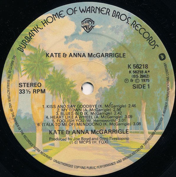 Kate & Anna McGarrigle - Kate & Anna McGarrigle (LP, Album, Sid) - Image 3