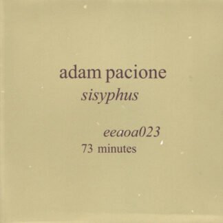 Adam Pacione - Sisyphus (CD, Album)