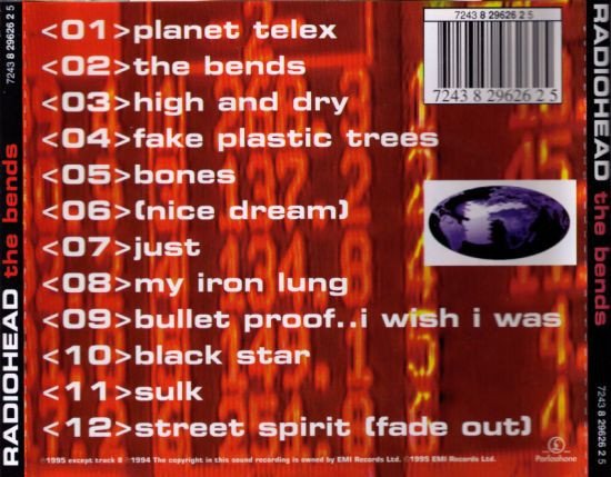 Radiohead - The Bends (CD, Album) - Image 2