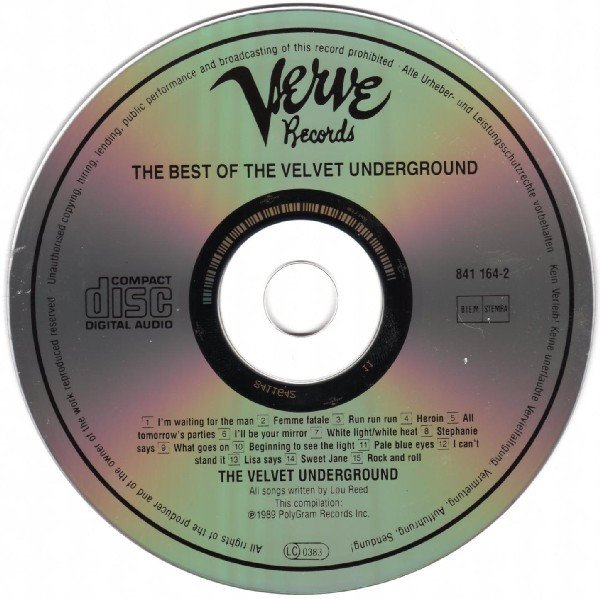 The Velvet Underground - The Best Of The Velvet Underground (Words And Music Of Lou Reed) (CD, Comp) - Image 3