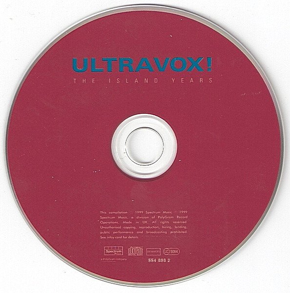 Ultravox!* - The Island Years (CD, Comp) - Image 3