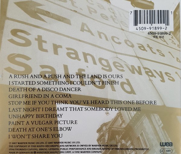 The Smiths - Strangeways, Here We Come (CD, Album, RE, Pru) - Image 2