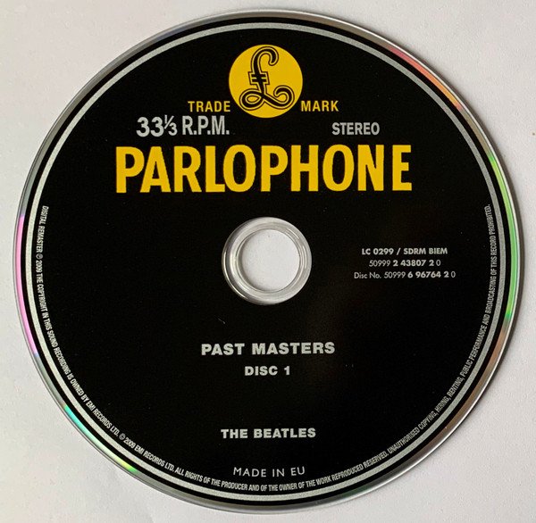 The Beatles - Past Masters (2xCD, Comp, RE, RM, RP) - Image 3