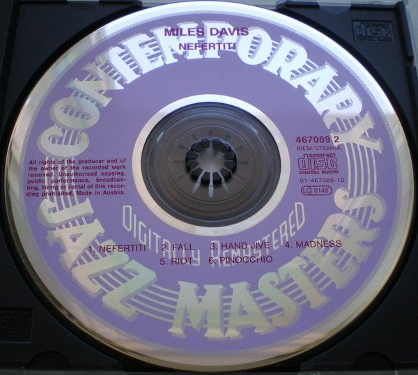 Miles Davis - Nefertiti (CD, Album, RE, RM) - Image 3