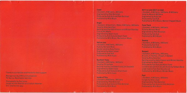 Sub Sub - Full Fathom Five (CD, Album) - Image 3