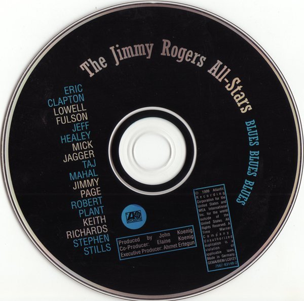 The Jimmy Rogers All-Stars - Blues Blues Blues (CD, Album) - Image 3
