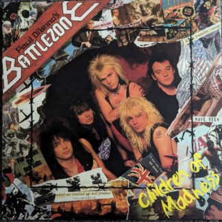 Paul Di'anno's Battlezone - Children Of Madness (LP, Album, RE, Red)